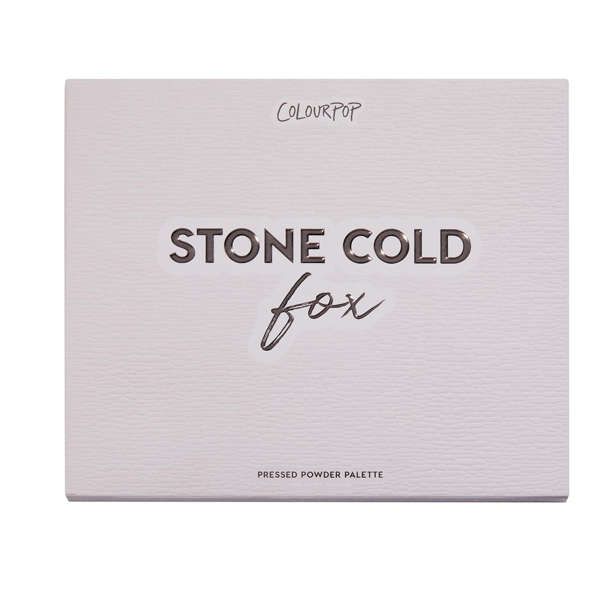 ColourPop Stone Cold Fox styled on vanity with brushes for versatile everyday glam benefit