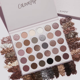 ColourPop Stone Cold Fox held in hand for size comparison and travel-friendly benefit