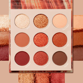 ColourPop swatches on arm displaying pigment payoff and shade range benefit