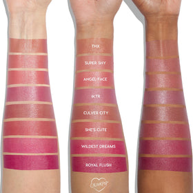 ColourPop blush tube in hand to show actual scale and travel-friendly size