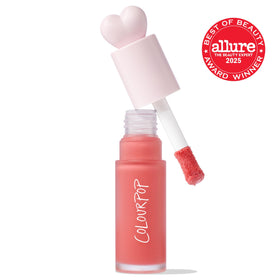 ColourPop doe-foot applicator close-up displaying plush tip for smooth placement