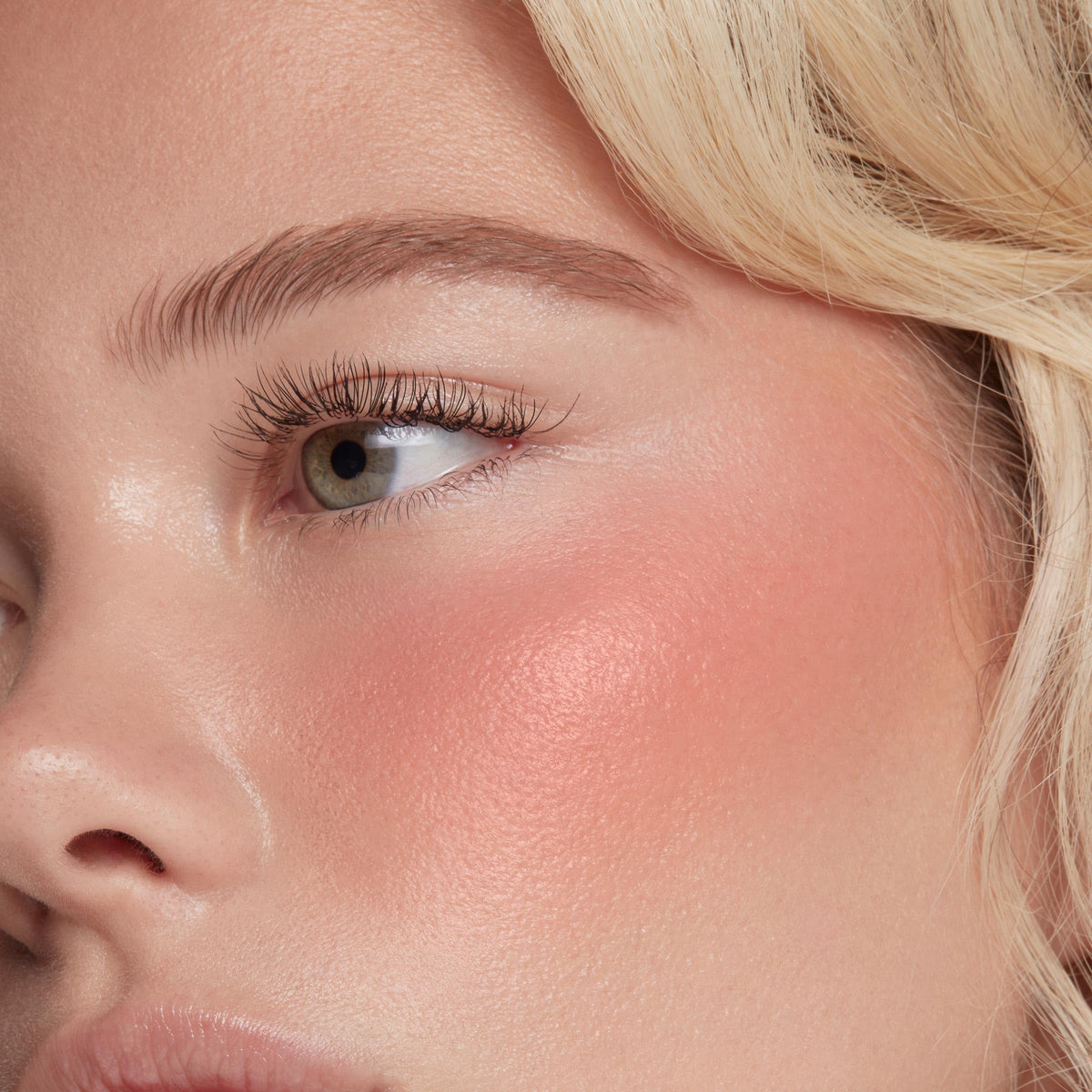 ColourPop texture swatch on skin highlighting dewy finish and blendability