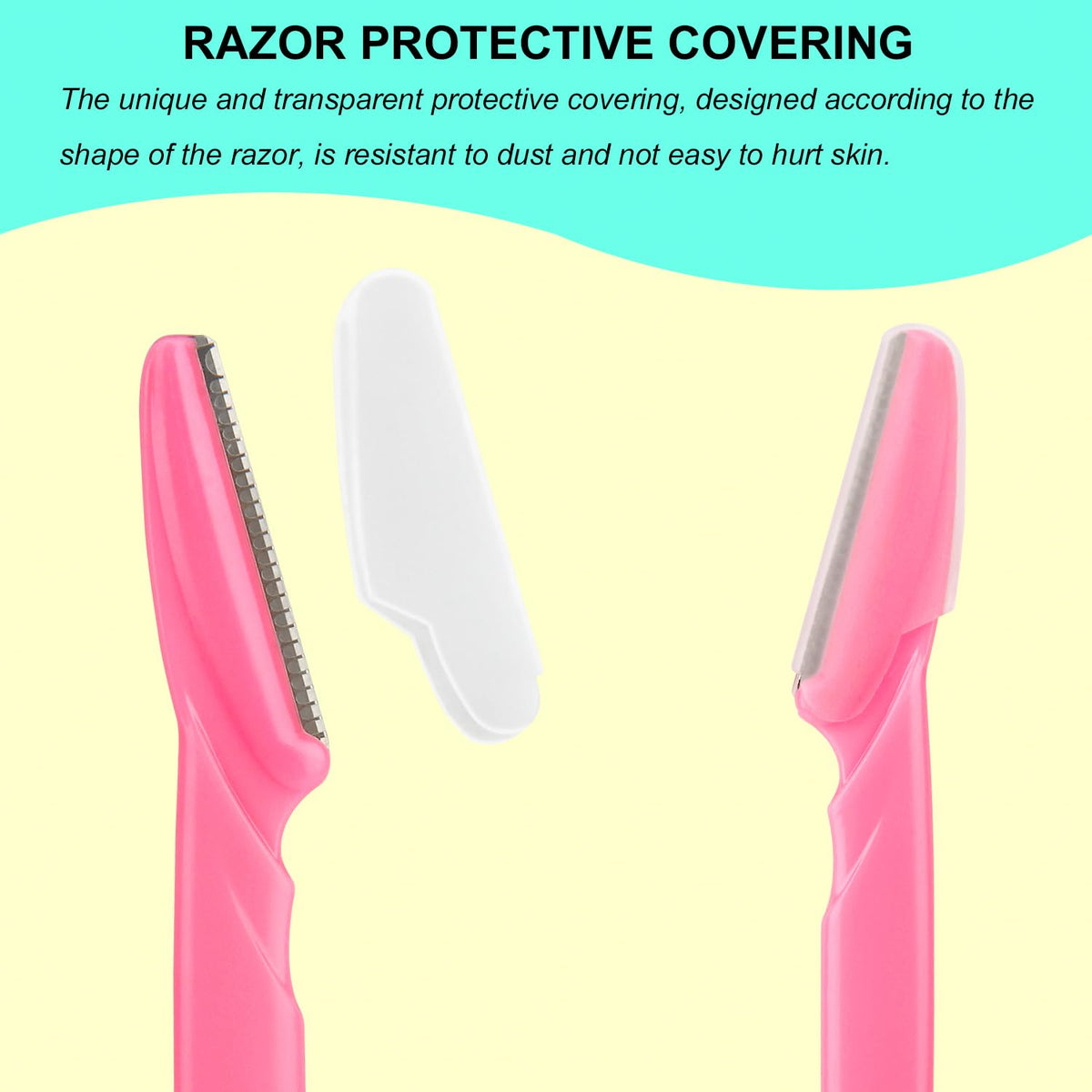 Colovis close-up blade and protective net highlighting stainless-steel precision