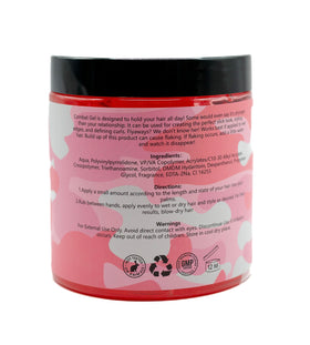Person using Combat Gel for edge control and defined sleek hairstyle benefit