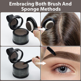 Comdian close-up of silky powder texture for smooth, natural blending