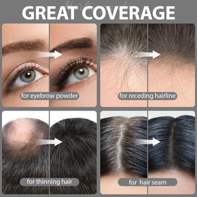Comdian powder texture closeup showing fine particles for natural-looking coverage
