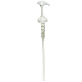 Comfort Axis front view dispenser showing pump on 38-400 bottle, reduces spills