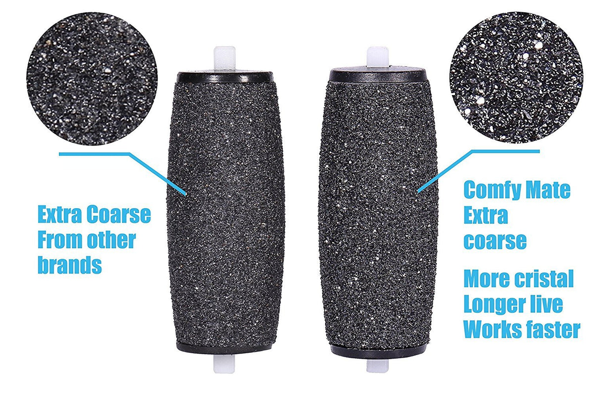 Comfy Mate roller being rinsed under tap showing washable hygiene benefit