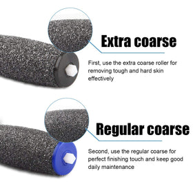 Comfy Mate rollers in hand showing size and ease of replacement