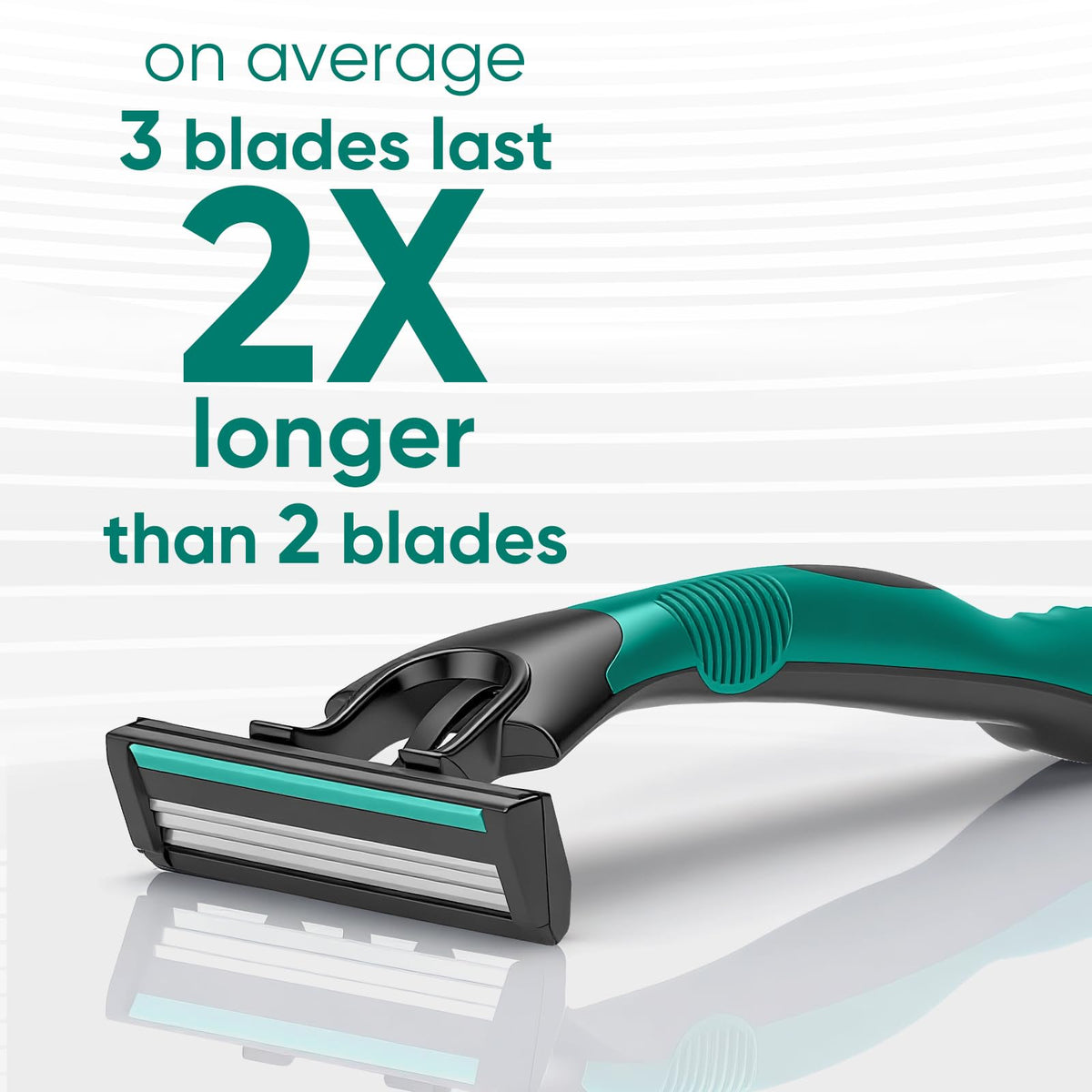 Comfycheer pivoting head in motion for closer contour shaving