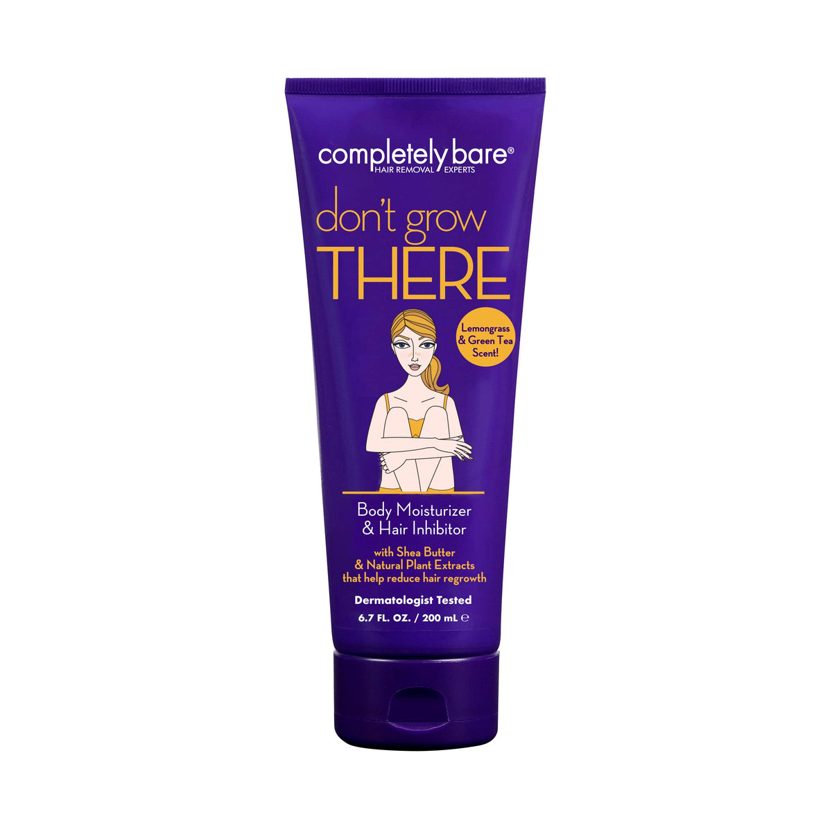 Completely Bare front packaging showing product and calming scent benefits