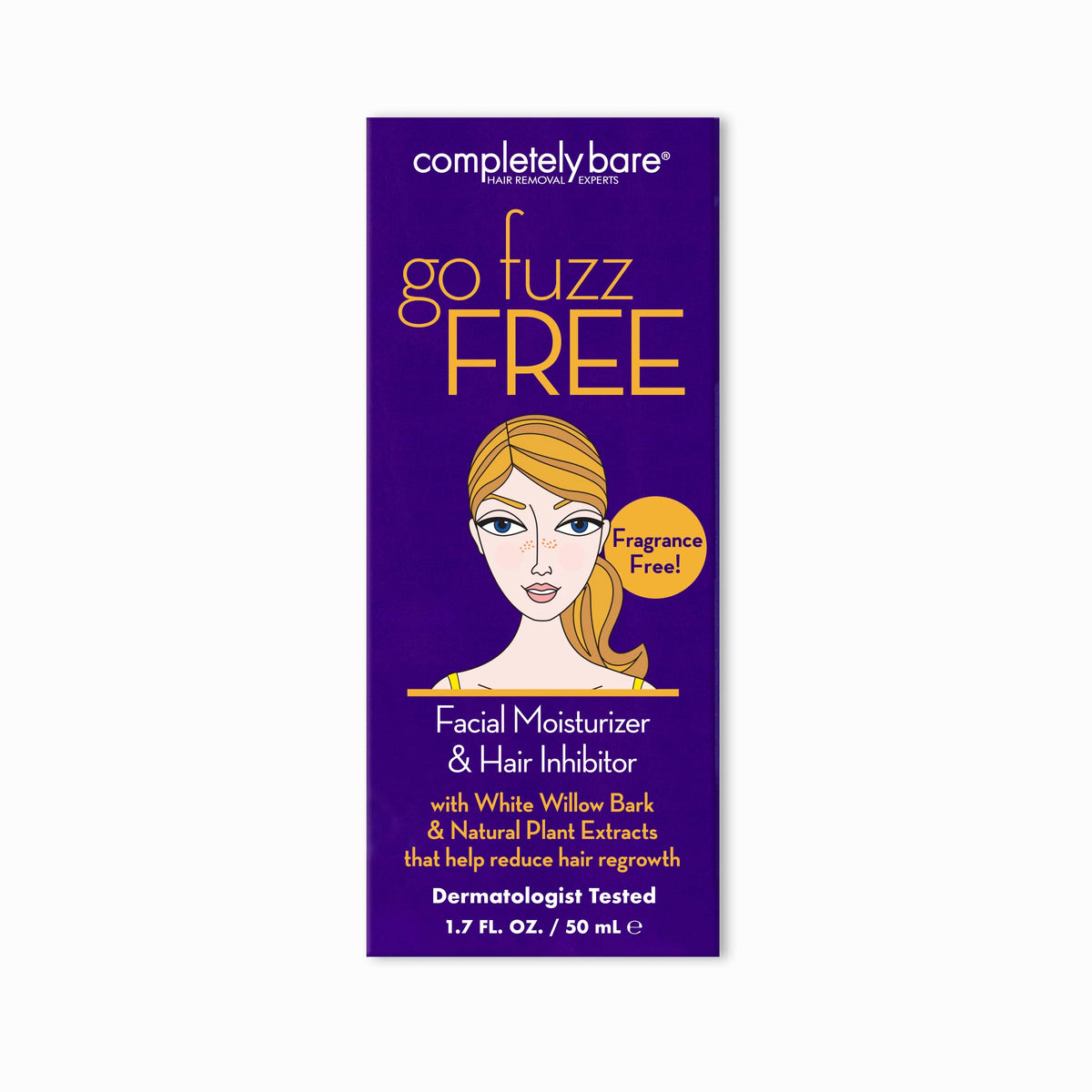 Completely Bare cream texture close-up demonstrating lightweight absorption benefit