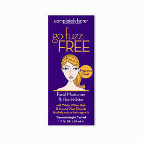 Completely Bare cream texture close-up demonstrating lightweight absorption benefit