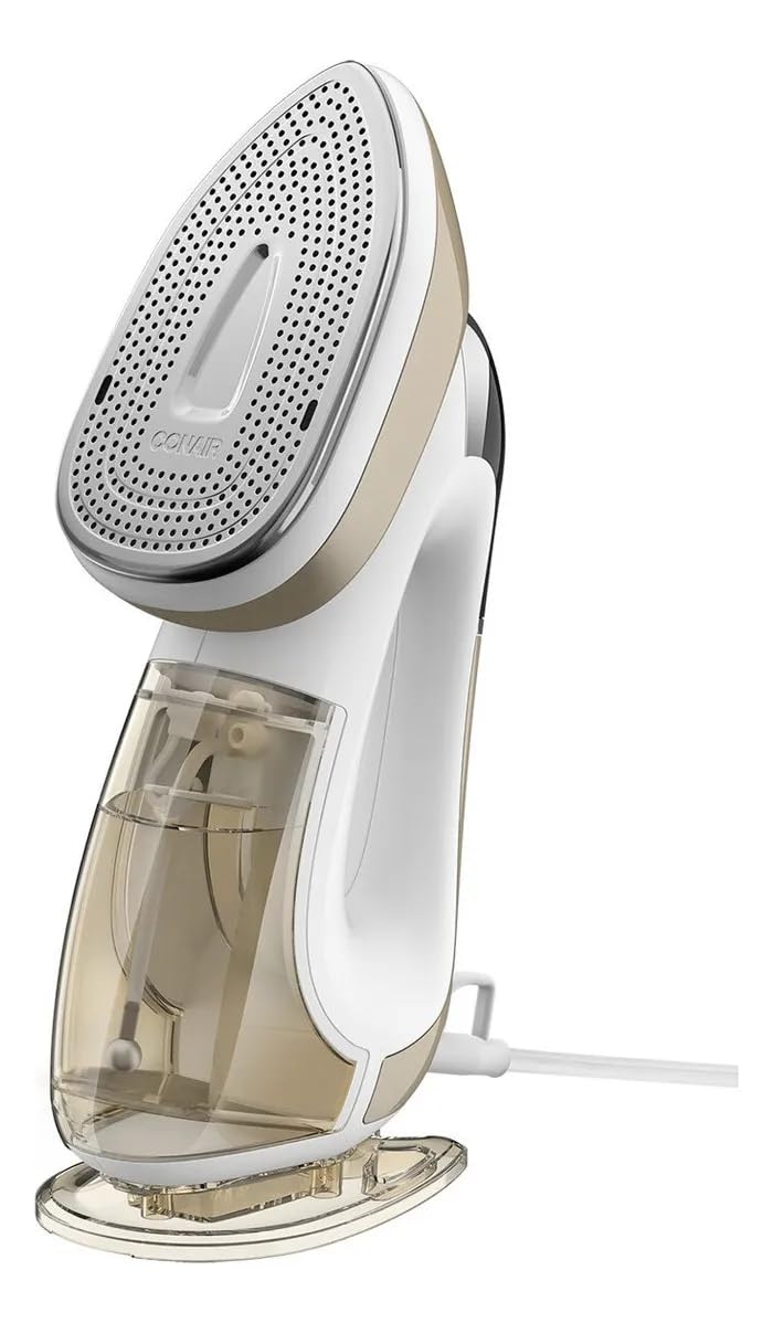 Conair front view showing both iron and steamer for fast wrinkle removal
