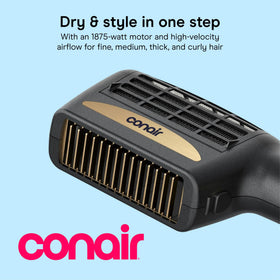 Conair INFINITIPRO three attachments laid out demonstrating tool versatility