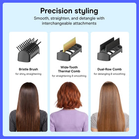 Conair bristle brush closeup showing smooth finish and added root volume benefit