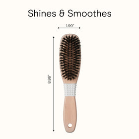 Conair product packaging and label showing brand and brush features