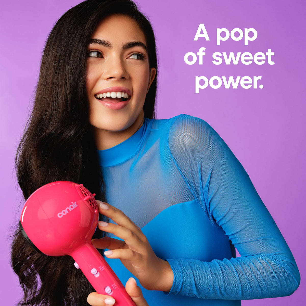 Conair Cake Pop on vanity among beauty items adding playful style to routine