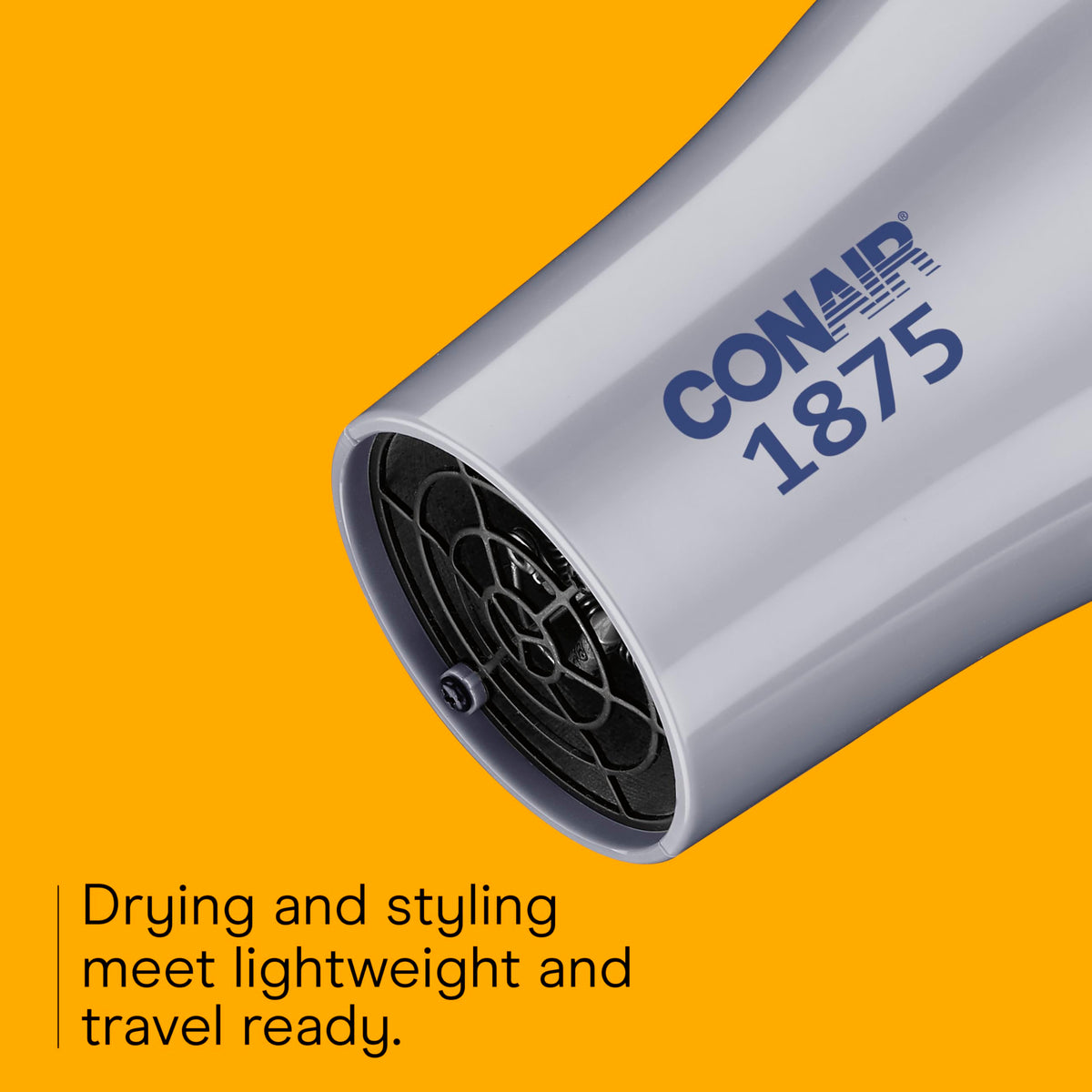Conair ceramic heating grill close-up illustrating even heat distribution