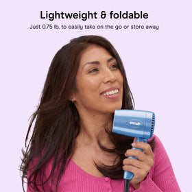 Conair in a carry-on luggage showing easy travel packing convenience