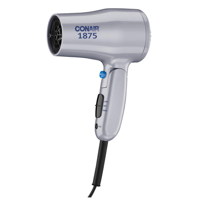Conair compact front view showing lightweight dryer and quick styling benefit