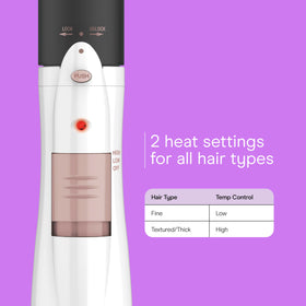 Conair concentrator nozzle angled to focus airflow for sleek straight styling and precise control