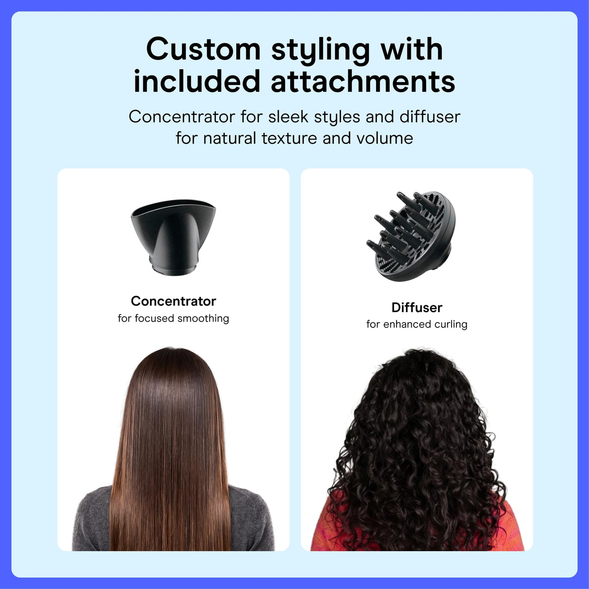 Conair Cord Keeper with concentrator attachment for precise, sleek blowouts