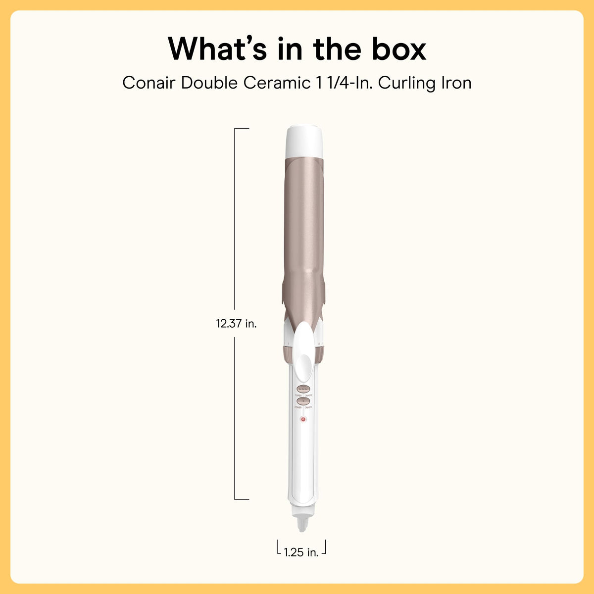 Conair 5-foot swivel cord image showing long reach and tangle-free use