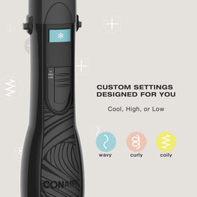 Conair paddle brush vent cushion close-up for faster drying and added shine