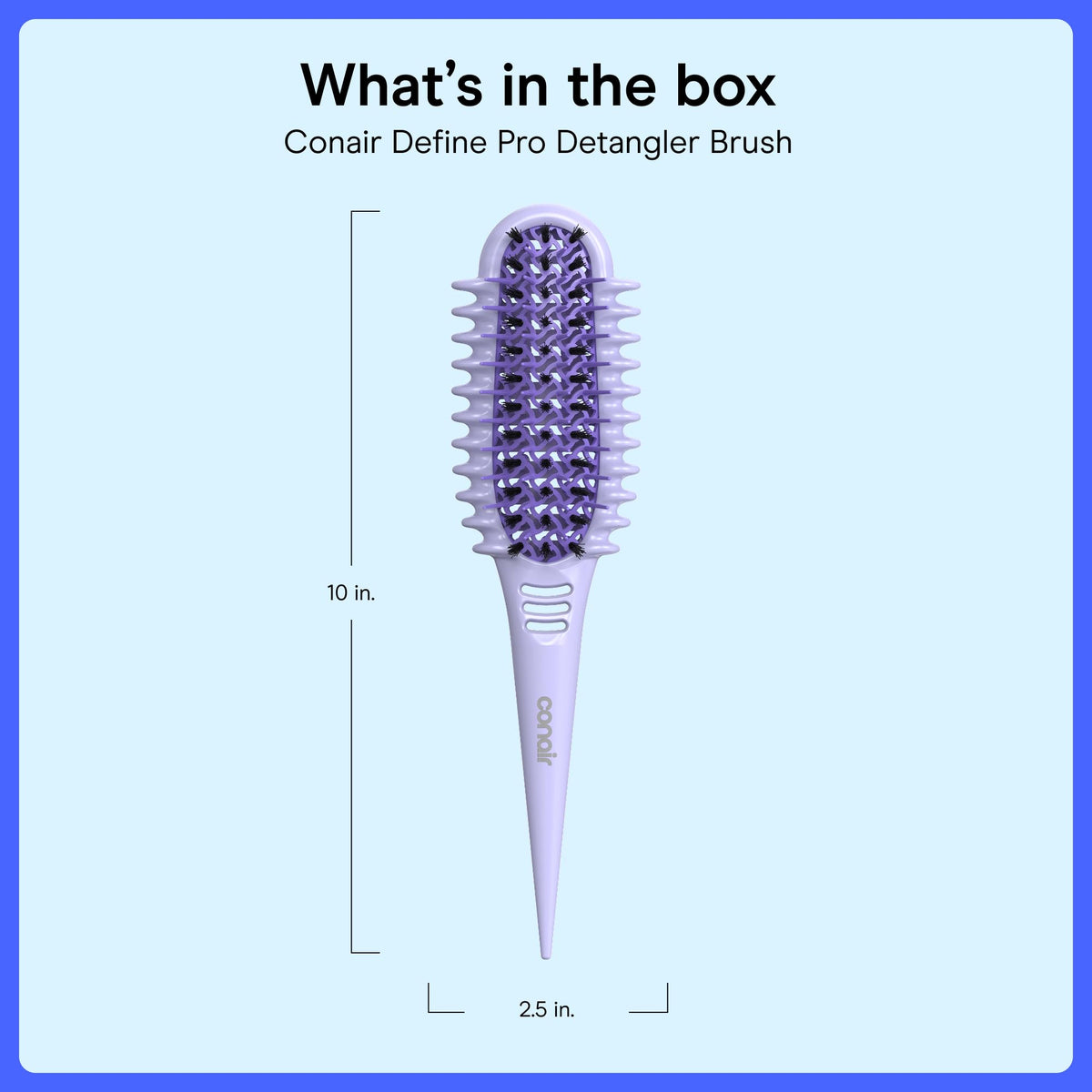 Conair Curl Define Pro styling in use refreshing loose curls without pulling