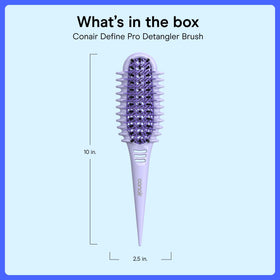 Conair Curl Define Pro styling in use refreshing loose curls without pulling