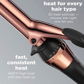 Conair cool tip detail for safer handling and precise styling
