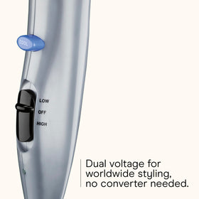 Conair detangling comb attachment detail eases knots for gentler drying