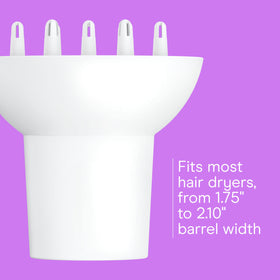 Conair diffuser volumizing fingers detail to lift roots and reduce frizz