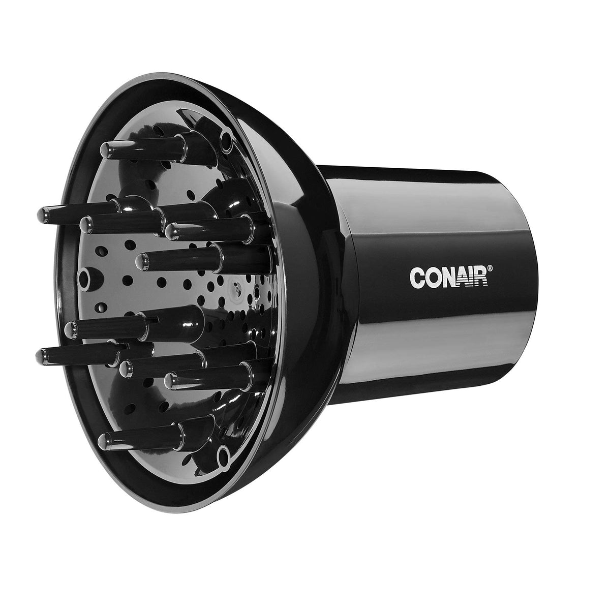 Conair diffuser front view showing bowl and fingers for voluminous styling