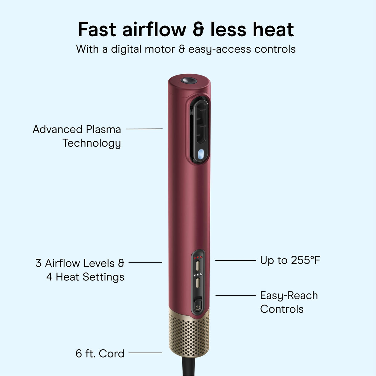 INFINITIPRO BY CONAIR detangler close-up easing knots and prepping hair