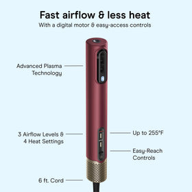 INFINITIPRO BY CONAIR detangler close-up easing knots and prepping hair