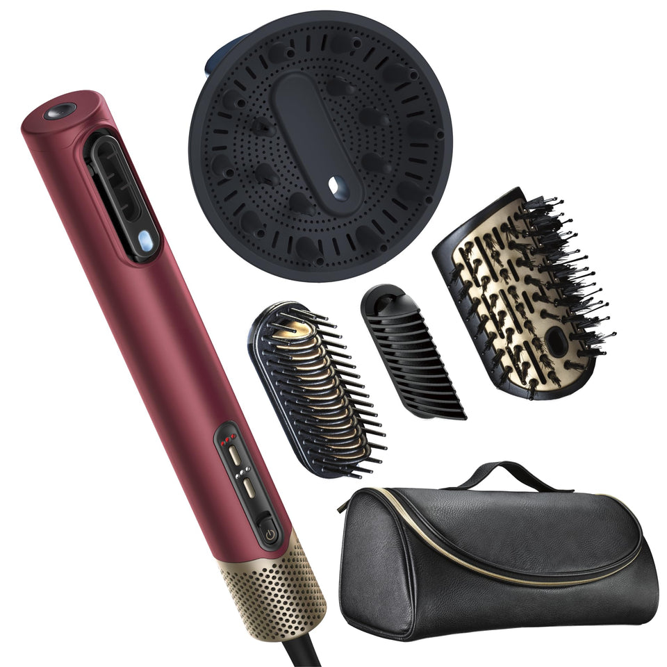 INFINITIPRO BY CONAIR front view showing compact design and benefits