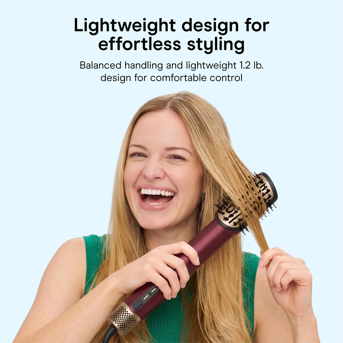 INFINITIPRO BY CONAIR volumizing brush lifting roots for fuller blowout