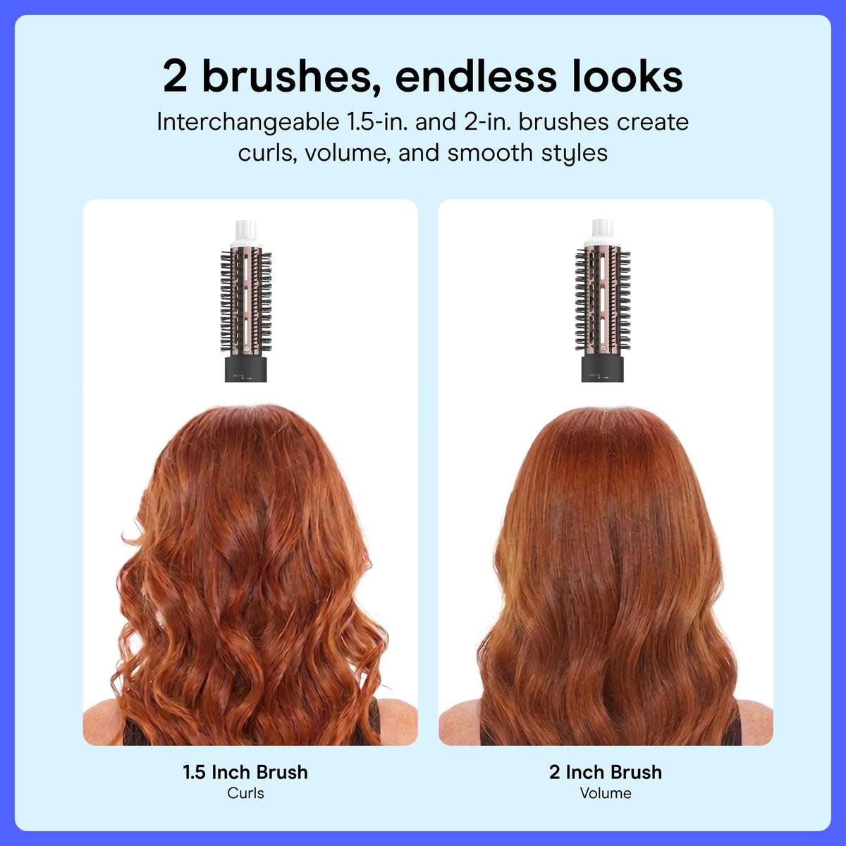 Conair double ceramic side profile with cord highlighting lightweight handling
