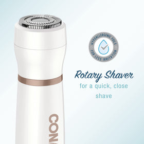 Conair eyebrow trimmer detail for precise shaping and smoother brows benefit