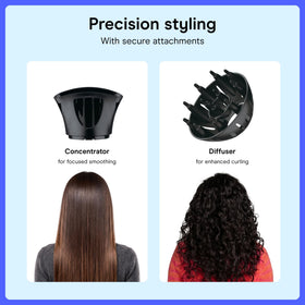 Conair diffuser attachment emphasizing curl-friendly volume and airflow