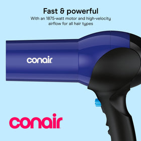 Conair side profile highlighting ergonomic handle and balanced weight