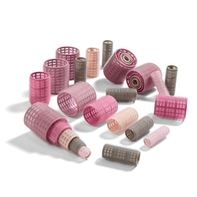 Conair front packaging showing 31-count roller set and storage case for neat organization