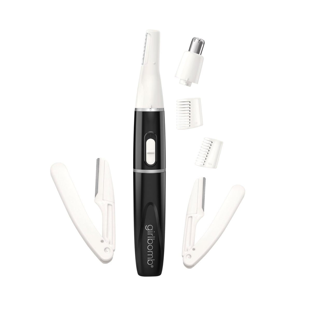 Conair GIRLBOMB front packaging showing kit contents and benefits