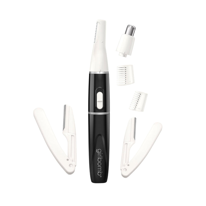 Conair GIRLBOMB front packaging showing kit contents and benefits
