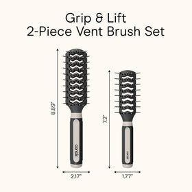 Conair brushes on bathroom counter showing everyday styling use