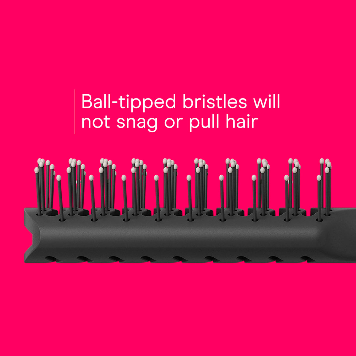 Conair grooved handle texture showing nonslip grip for control