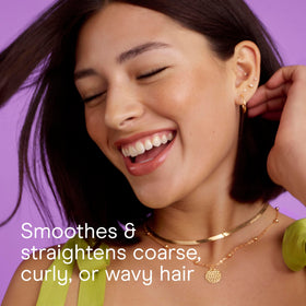 Conair grip & style styled finish showing added body and polished look