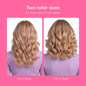 Conair super clips detail securing a roller for reliable hold and consistent curls